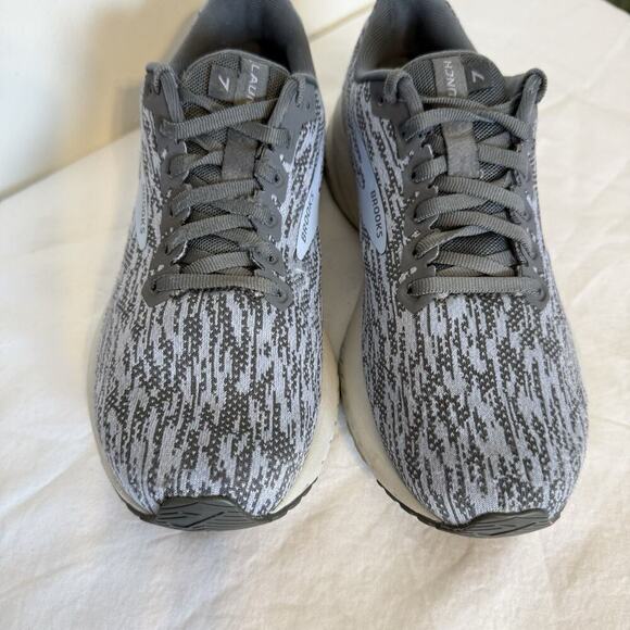 Brooks Launch 7 Women’s Running Shoes Size 7 Turbulence/Grey/Blue - Picture 4 of 10